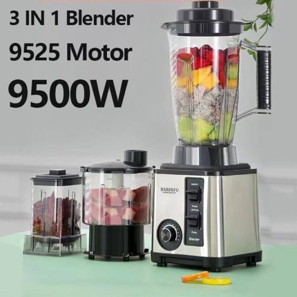 3 in 1 Bardefu blender 9500Watt