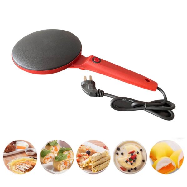 Spring Rolls Machine Electric Crepe Maker With Auto Power Off Portable Crepe Maker Pancake Nonstick Hot Plate Spring Rolls Machine - Image 7