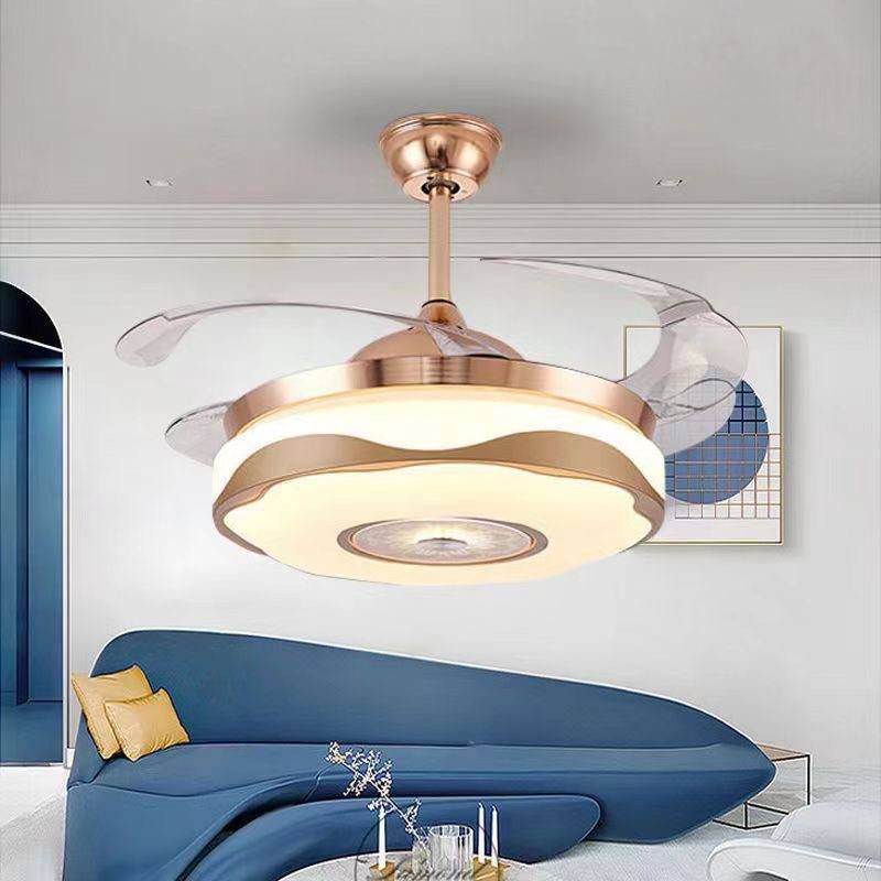 A Foldable Ceiling Fan With LED Light - Image 4