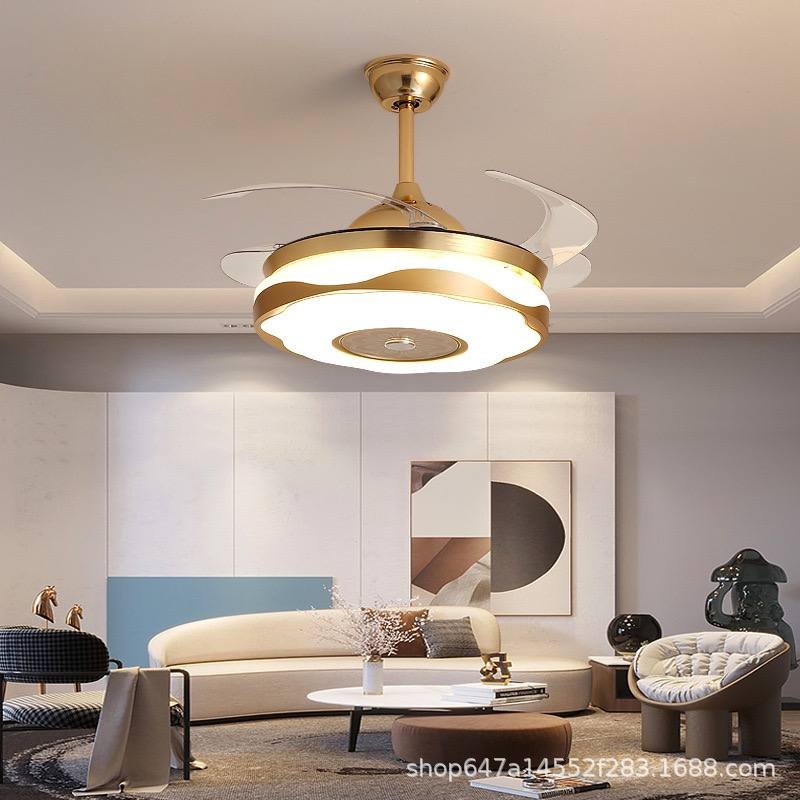 A Foldable Ceiling Fan With LED Light - Image 2