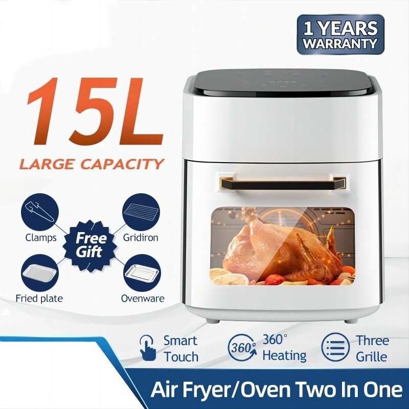 Silver Crest Smart Air Fryer 15L - Image 4